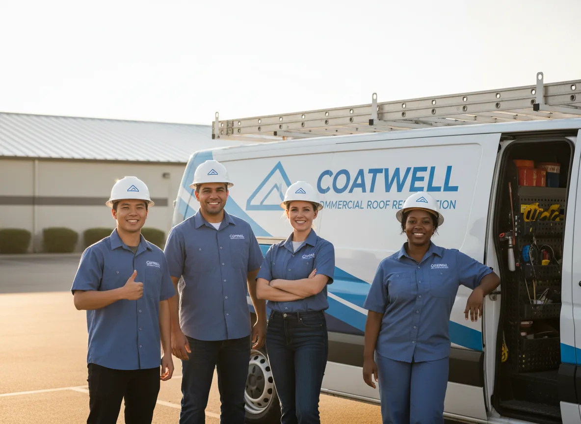 Commercial roof coating company in Port Washington, WI